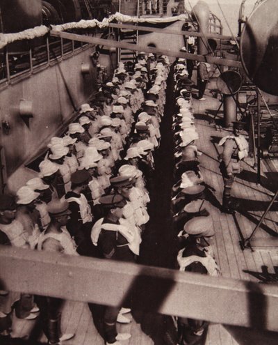 A wise precaution, despite our mastery of the sea: training troops to be ready by English Photographer